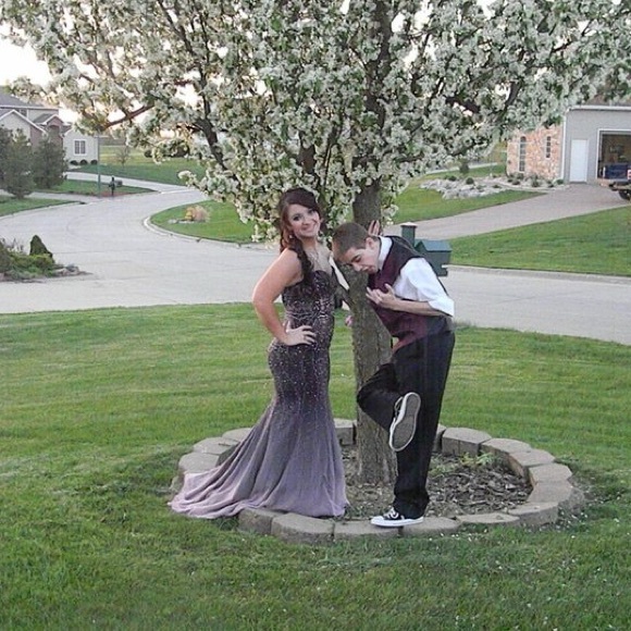 Riva Designs Prom Dress, Formal Gown - Picture 4 of 5